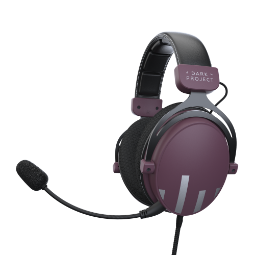 Уцінка навушники Dark Project One HS4 Wired (DPO-HS-5004) Pale Purple/Black (Розкрита упаковка, 857481) купити в Україні: Київ, Львів, Хмельницький, Тернопіль, Івано-Франківськ | Низька ціна, відгуки, характеристики від TELEMART фото
