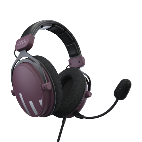 Уцінка навушники Dark Project One HS4 Wired (DPO-HS-5004) Pale Purple/Black (Розкрита упаковка, 857481) купити в Україні: Київ, Львів, Хмельницький, Тернопіль, Івано-Франківськ | Низька ціна, відгуки, характеристики від TELEMART фото