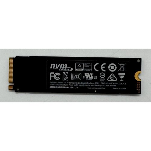 Ssd-диск Samsung 970 PRO V-NAND MLC 512GB M.2 (2280 PCI-E) (MZ-V7P512BW) (Відновлено продавцем, 857599) купити в Україні: Київ, Львів, Хмельницький, Тернопіль, Івано-Франківськ | Перевірка сумісності, низька ціна, відгуки, характеристики від TELEMART фото