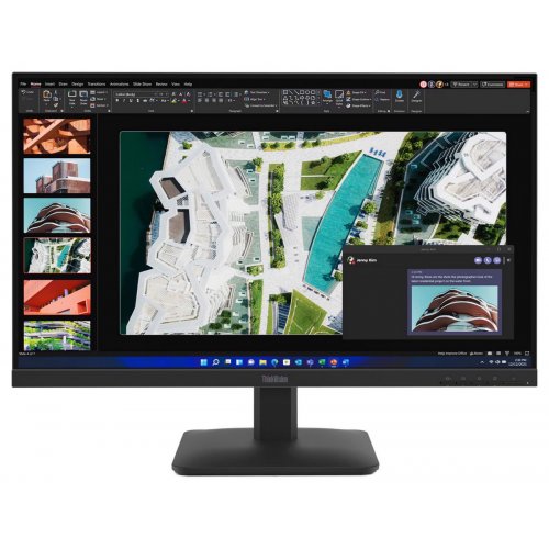 Монитор Lenovo 27" ThinkVision S27-4e (64BEKAT1UA) Black купить в Украине: Киев, Днепр, Харьков, Одесса  | Низкая цена, отзывы, характеристики от TELEMART фото