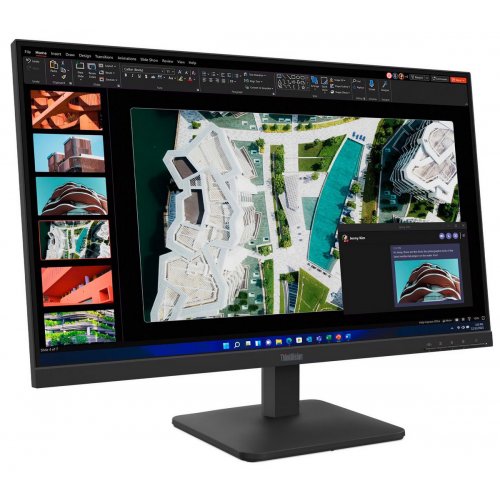 Монитор Lenovo 27" ThinkVision S27-4e (64BEKAT1UA) Black купить в Украине: Киев, Днепр, Харьков, Одесса  | Низкая цена, отзывы, характеристики от TELEMART фото