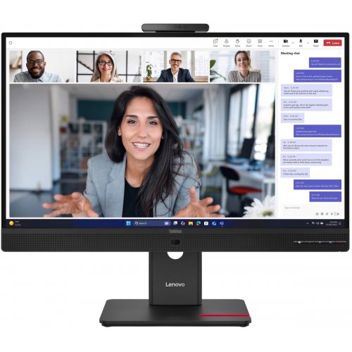 Монитор Lenovo 27" ThinkVision T27QD-4v (64B8UAT1UA) Black купить в Украине: Киев, Днепр, Харьков, Одесса  | Низкая цена, отзывы, характеристики от TELEMART фото