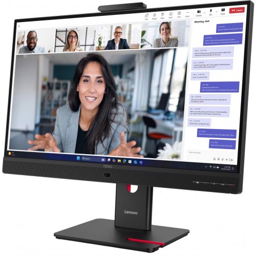 Монитор Lenovo 27" ThinkVision T27QD-4v (64B8UAT1UA) Black купить в Украине: Киев, Днепр, Харьков, Одесса  | Низкая цена, отзывы, характеристики от TELEMART фото
