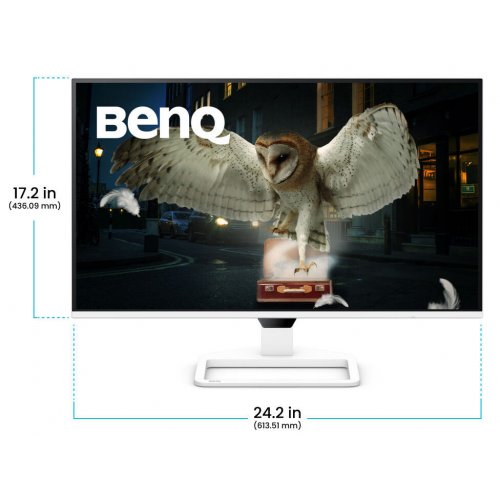 Монітор BenQ 27" EW270Q (9H.LP7LA.TBE) White купити в Україні: Київ, Львів, Хмельницький, Тернопіль, Івано-Франківськ | Низька ціна, відгуки, характеристики від TELEMART фото