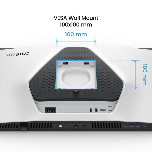 Монітор BenQ 26.5" EX271UZ (9H.LP2LA.TBE) White купити в Україні: Київ, Львів, Хмельницький, Тернопіль, Івано-Франківськ | Низька ціна, відгуки, характеристики від TELEMART фото