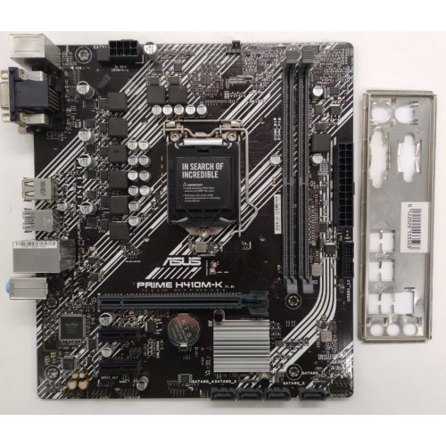 Материнская плата Asus PRIME H410M-K (s1200, Intel H410) (Восстановлено продавцом, 857626) купить в Украине: Киев, Днепр, Харьков, Одесса  | Проверка совместимости, низкая цена, отзывы, характеристики от TELEMART фото