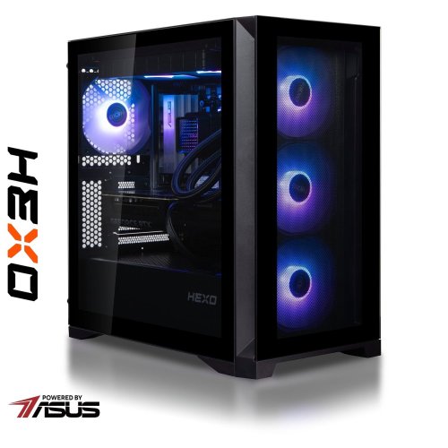 Компьютер HEXO Gaming TwinFront Pro (HGP-B850TF780X3DN508-D532S1TBK) Black купить в Украине: Киев, Днепр, Харьков, Одесса  | Низкая цена, отзывы, характеристики от TELEMART фото