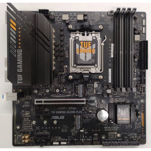 Материнская плата Asus TUF GAMING A620M-PLUS (sAM5, AMD A620) (Восстановлено продавцом, 857654) купить в Украине: Киев, Днепр, Харьков, Одесса  | Проверка совместимости, низкая цена, отзывы, характеристики от TELEMART фото
