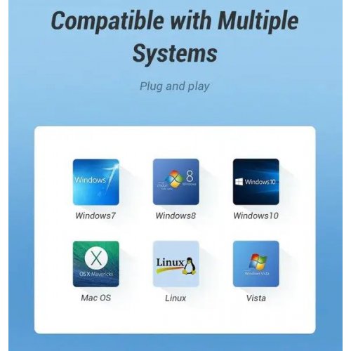 Адаптер Vention HDMI to VGA 0.2m (42154) Black купити в Україні: Київ, Львів, Хмельницький, Тернопіль, Івано-Франківськ | Низька ціна, відгуки, характеристики від TELEMART фото