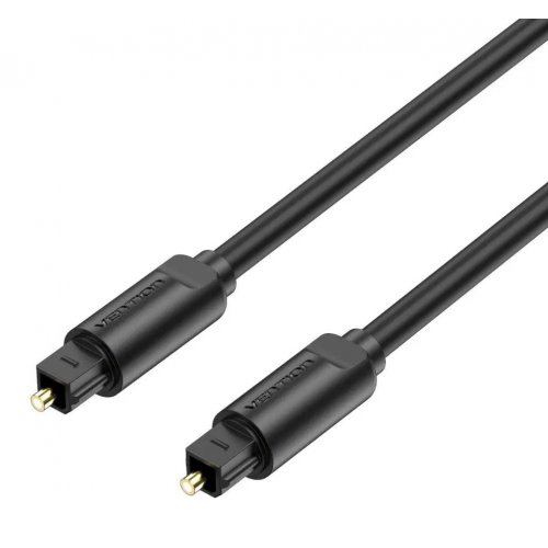 Кабель Vention Toslink Pro 1m (BAEBF) Black купить в Украине: Киев, Днепр, Харьков, Одесса  | Низкая цена, отзывы, характеристики от TELEMART фото