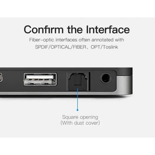 Кабель Vention Toslink Pro 1m (BAEBF) Black купить в Украине: Киев, Днепр, Харьков, Одесса  | Низкая цена, отзывы, характеристики от TELEMART фото