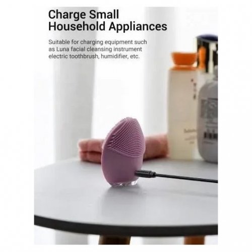 Кабель живлення Vention USB to DC 3.5mm 1.5m (CEXBG) Black купити в Україні: Київ, Львів, Хмельницький, Тернопіль, Івано-Франківськ | Низька ціна, відгуки, характеристики від TELEMART фото