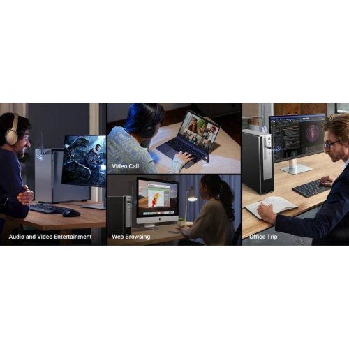 Wi-Fi адаптер Ugreen CM763 AX900 USB Adapter (35265) Black купить в Украине: Киев, Днепр, Харьков, Одесса  | Низкая цена, отзывы, характеристики от TELEMART фото