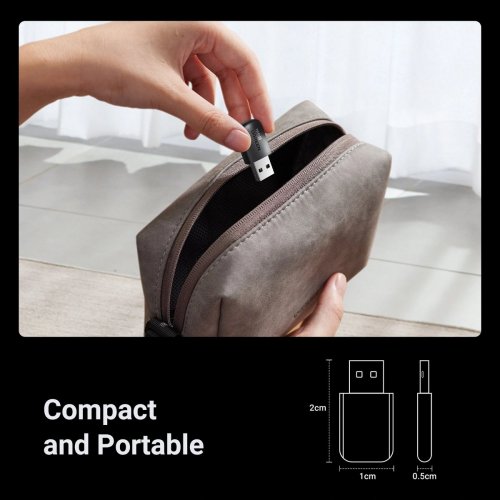 Wi-Fi адаптер Ugreen CM762 AX900 USB Adapter (35264) Black купить в Украине: Киев, Днепр, Харьков, Одесса  | Низкая цена, отзывы, характеристики от TELEMART фото