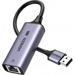Мережева карта Ugreen CM648 USB 3.0 to RJ-45 Ethernet (25051) Grey