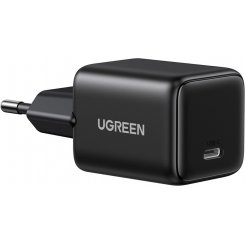 Мережевий зарядний пристрій Ugreen X513 GaN USB Type-C 30W (65007) Black