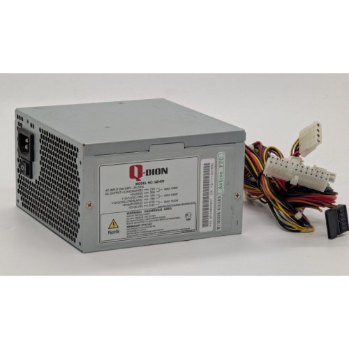 Блок живлення FSP Q-Dion 400W (QD-400Z) (Відновлено продавцем, 857758) купити в Україні: Київ, Львів, Хмельницький, Тернопіль, Івано-Франківськ | Перевірка сумісності, низька ціна, відгуки, характеристики від TELEMART фото