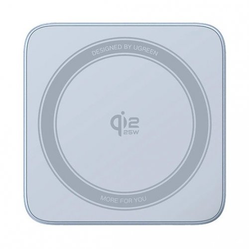 Беспроводное зарядное устройство Ugreen W752 Wireless 25W (55960B) Blue купить в Украине: Киев, Днепр, Харьков, Одесса  | Низкая цена, отзывы, характеристики от TELEMART фото