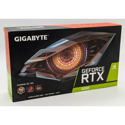 Відеокарта Gigabyte GeForce RTX 3060 Gaming OC 12288MB (GV-N3060GAMING OC-12GD 2.0) (Відновлено продавцем, 857763) купити в Україні: Київ, Львів, Хмельницький, Тернопіль, Івано-Франківськ | Перевірка сумісності, низька ціна, відгуки, характеристики від TELEMART фото