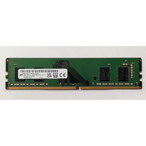 Озп Micron DDR4 8GB 3200MHz (MTA4ATF1G64AZ-3G2) (Відновлено продавцем, 857764) купити в Україні: Київ, Львів, Хмельницький, Тернопіль, Івано-Франківськ | Перевірка сумісності, низька ціна, відгуки, характеристики від TELEMART фото