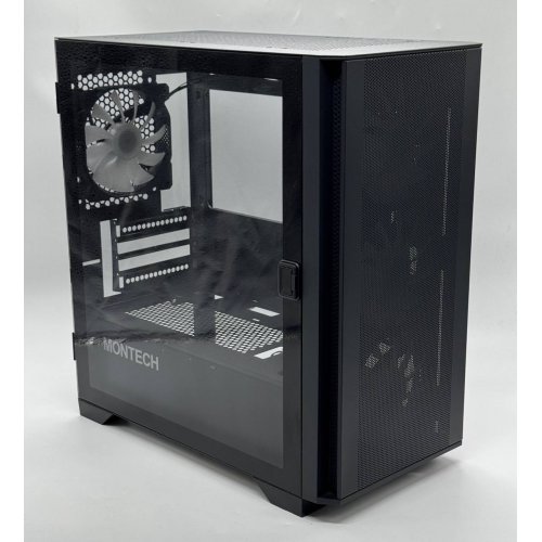 Корпус Montech Air 100 ARGB без БЖ Black (Відновлено продавцем, 857770) купити в Україні: Київ, Львів, Хмельницький, Тернопіль, Івано-Франківськ | Перевірка сумісності, низька ціна, відгуки, характеристики від TELEMART фото