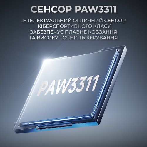 Мышка Ajazz AJ199 Wireless (AJ199-B) Black купить в Украине: Киев, Днепр, Харьков, Одесса  | Низкая цена, отзывы, характеристики от TELEMART фото