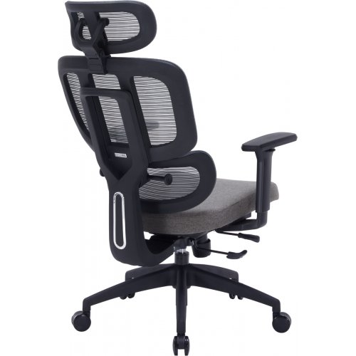 Крісло офісне OfficePro Skyline OC580 (OC580-B-DG-DG) Black/Dark Gray купити в Україні: Київ, Львів, Хмельницький, Тернопіль, Івано-Франківськ | Низька ціна, відгуки, характеристики від TELEMART фото