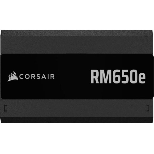 Уцінка блок живлення Corsair RM650e 650W (CP-9020302-EU) (Розкрита упаковка, 857782) купити в Україні: Київ, Львів, Хмельницький, Тернопіль, Івано-Франківськ | Перевірка сумісності, низька ціна, відгуки, характеристики від TELEMART фото
