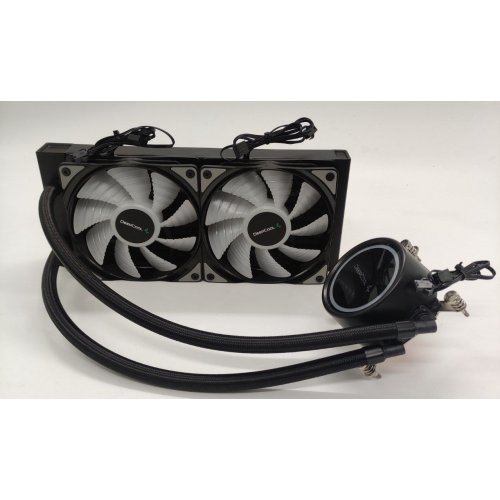 Готова сво Deepcool GAMMAXX L240 A-RGB (DP-H12CF-GL240-ARGB) (Відновлено продавцем, 857791) купити в Україні: Київ, Львів, Хмельницький, Тернопіль, Івано-Франківськ | Перевірка сумісності, низька ціна, відгуки, характеристики від TELEMART фото