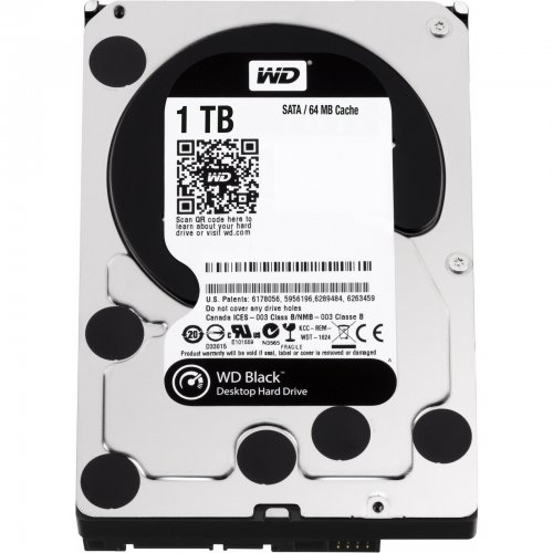 Жорсткий диск Western Digital Black 1TB 64MB 3.5" (WD1003FZEX) (Відновлено продавцем, 857798) купити в Україні: Київ, Львів, Хмельницький, Тернопіль, Івано-Франківськ | Перевірка сумісності, низька ціна, відгуки, характеристики від TELEMART фото