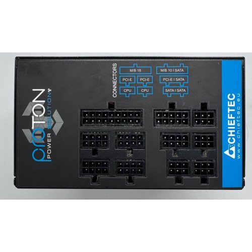 Блок живлення CHIEFTEC Proton 850W (BDF-850C) (Відновлено продавцем, 857935) купити в Україні: Київ, Львів, Хмельницький, Тернопіль, Івано-Франківськ | Перевірка сумісності, низька ціна, відгуки, характеристики від TELEMART фото