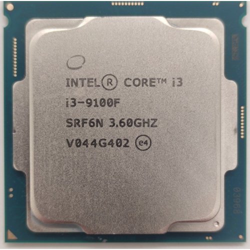 Процесор Intel Core i3-9100F 3.6(4.2)GHz 6MB s1151 Tray (CM8068403358820) (Відновлено продавцем, 857949) купити в Україні: Київ, Львів, Хмельницький, Тернопіль, Івано-Франківськ | Перевірка сумісності, низька ціна, відгуки, характеристики від TELEMART фото