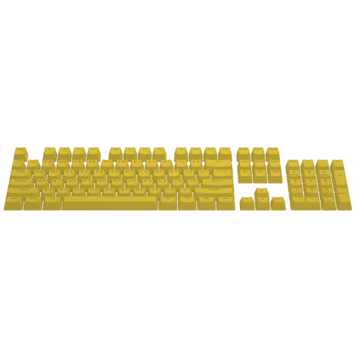 Уцінка набір кейкапів HATOR First Ukrainian PBT Keycaps (HTS-139) Yellow (Пошкоджено пакування, 857955) купити в Україні: Київ, Львів, Хмельницький, Тернопіль, Івано-Франківськ | Низька ціна, відгуки, характеристики від TELEMART фото