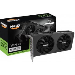 Уцінка відеокарта Inno3D GeForce RTX 5060 TWIN X2 8192MB (N50602-08D7-195071N) (Сліди використання, 857957)
