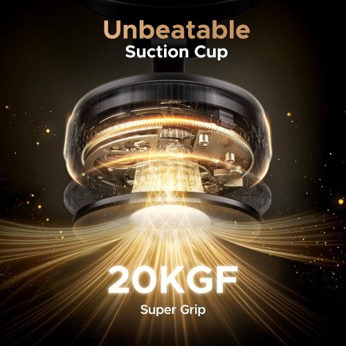 Ugreen LP970 Suction Cup Magnetic Phone Mount (75666) Black купити в Україні: Київ, Львів, Хмельницький, Тернопіль, Івано-Франківськ | Низька ціна, відгуки, характеристики від TELEMART фото