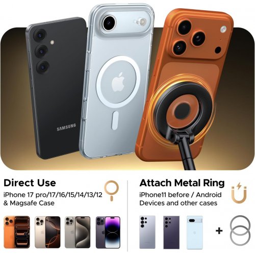 Ugreen LP970 Suction Cup Magnetic Phone Mount (75666) Black купити в Україні: Київ, Львів, Хмельницький, Тернопіль, Івано-Франківськ | Низька ціна, відгуки, характеристики від TELEMART фото