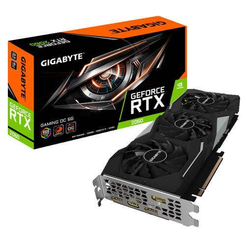 Видеокарта Gigabyte GeForce RTX 2060 Gaming OC 6144MB (GV-N2060GAMING OC-6GD) (Восстановлено продавцом, 857992) купить в Украине: Киев, Днепр, Харьков, Одесса  | Проверка совместимости, низкая цена, отзывы, характеристики от TELEMART фото