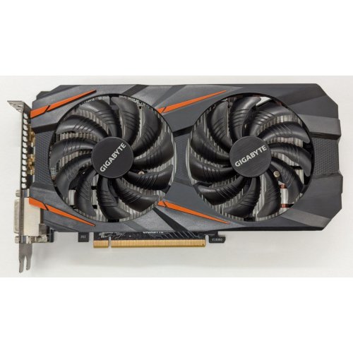 Відеокарта Gigabyte GeForce GTX 1060 WindForce 2X OC 3072MB (GV-N1060WF2OC-3GD) (Відновлено продавцем, 858020) купити в Україні: Київ, Львів, Хмельницький, Тернопіль, Івано-Франківськ | Перевірка сумісності, низька ціна, відгуки, характеристики від TELEMART фото