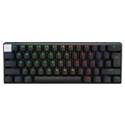 Уценка клавиатура Logitech G PRO X 60 TKL GX Optical Tactile (920-011911) Black (Вскрытая упаковка, 858023) купить в Украине: Киев, Днепр, Харьков, Одесса  | Низкая цена, отзывы, характеристики от TELEMART фото