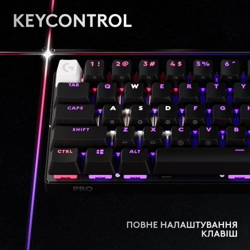 Уценка клавиатура Logitech G PRO X 60 TKL GX Optical Tactile (920-011911) Black (Вскрытая упаковка, 858023) купить в Украине: Киев, Днепр, Харьков, Одесса  | Низкая цена, отзывы, характеристики от TELEMART фото