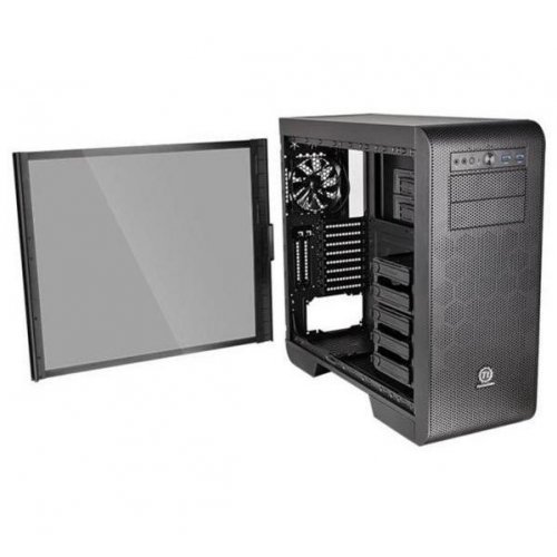 Корпус Thermaltake Core V51 Window без БП (CA-1C6-00M1WN-03) Black (Восстановлено продавцом, 858034) купить в Украине: Киев, Днепр, Харьков, Одесса  | Проверка совместимости, низкая цена, отзывы, характеристики от TELEMART фото
