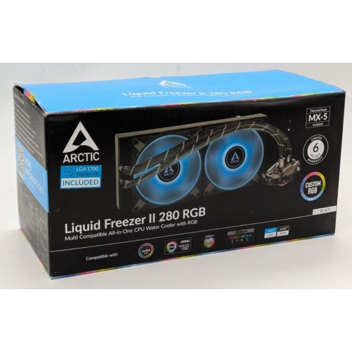 Готовая сво Arctic Liquid Freezer II 280 RGB (ACFRE00108A) (Восстановлено продавцом, 858041) купить в Украине: Киев, Днепр, Харьков, Одесса  | Проверка совместимости, низкая цена, отзывы, характеристики от TELEMART фото