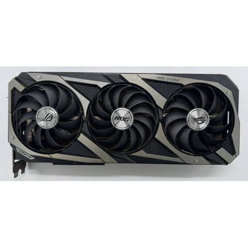 Видеокарта Asus ROG GeForce RTX 3090 STRIX OC 24576MB (ROG-STRIX-RTX3090-O24G-GAMING) (Восстановлено продавцом, 858075) купить в Украине: Киев, Днепр, Харьков, Одесса  | Проверка совместимости, низкая цена, отзывы, характеристики от TELEMART фото
