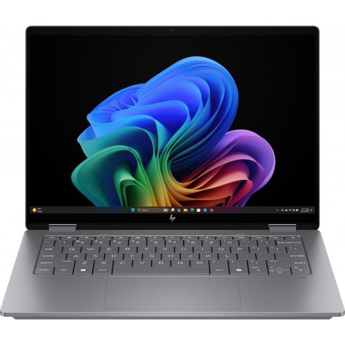 Ноутбук HP OmniBook X Flip 2 in 1 NGAI 14-fk0009ua (D16H5EA) Meteor Silver купити в Україні: Київ, Львів, Хмельницький, Тернопіль, Івано-Франківськ | Низька ціна, відгуки, характеристики від TELEMART фото