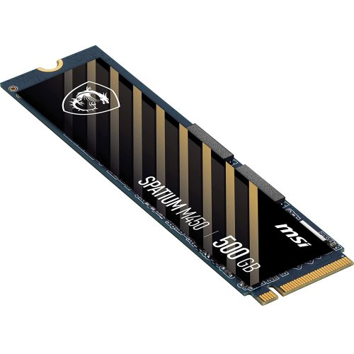 Уцінка ssd-диск MSI SPATIUM M450 3D NAND TLC 500GB M.2 (2280 PCI-E) (S78-440K220-P83) (Розкрита упаковка, 858208) купити в Україні: Київ, Львів, Хмельницький, Тернопіль, Івано-Франківськ | Перевірка сумісності, низька ціна, відгуки, характеристики від TELEMART фото
