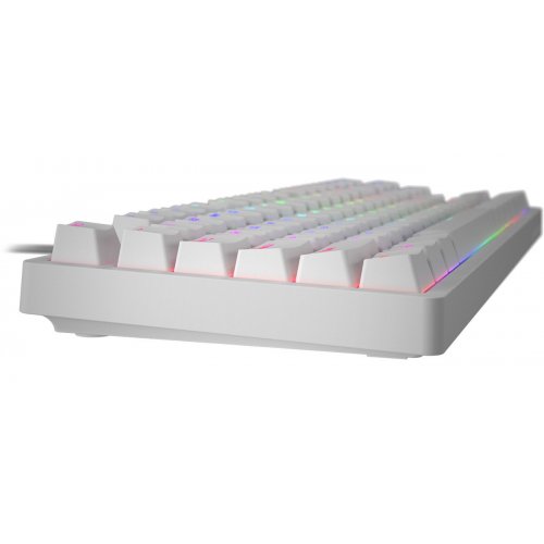 Уцінка клавіатура HATOR Rockfall 2 TKL Mecha Orange (HTK-521) White (Розкрита упаковка, 858215) купити в Україні: Київ, Львів, Хмельницький, Тернопіль, Івано-Франківськ | Низька ціна, відгуки, характеристики від TELEMART фото