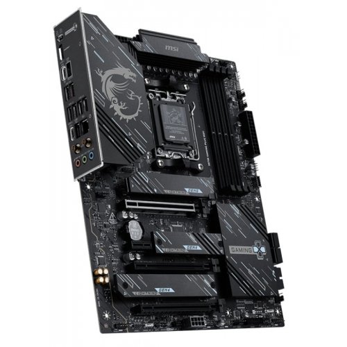 Уценка материнская плата MSI X870E GAMING PLUS WIFI (sAM5, AMD X870E) (Вскрытая упаковка, 858225) купить в Украине: Киев, Днепр, Харьков, Одесса  | Проверка совместимости, низкая цена, отзывы, характеристики от TELEMART фото