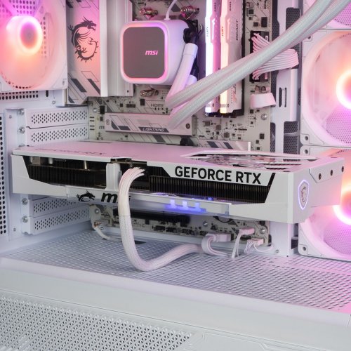 Компьютер Dragon Lucky Lumen Powered_by MSI (RTX5070TI + R7 7700) White купить в Украине: Киев, Днепр, Харьков, Одесса  | Низкая цена, отзывы, характеристики от TELEMART фото