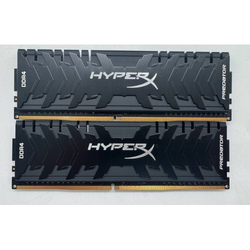 Озу HyperX DDR4 16GB (2x8GB) 4000Mhz Predator (HX440C19PB4K2/16) (Восстановлено продавцом, 858253) купить в Украине: Киев, Днепр, Харьков, Одесса  | Проверка совместимости, низкая цена, отзывы, характеристики от TELEMART фото