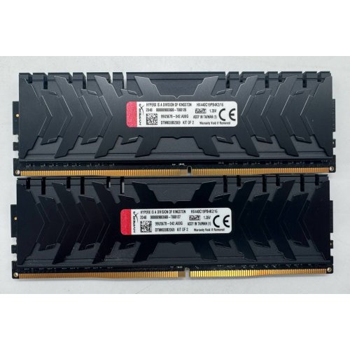 Озу HyperX DDR4 16GB (2x8GB) 4000Mhz Predator (HX440C19PB4K2/16) (Восстановлено продавцом, 858253) купить в Украине: Киев, Днепр, Харьков, Одесса  | Проверка совместимости, низкая цена, отзывы, характеристики от TELEMART фото